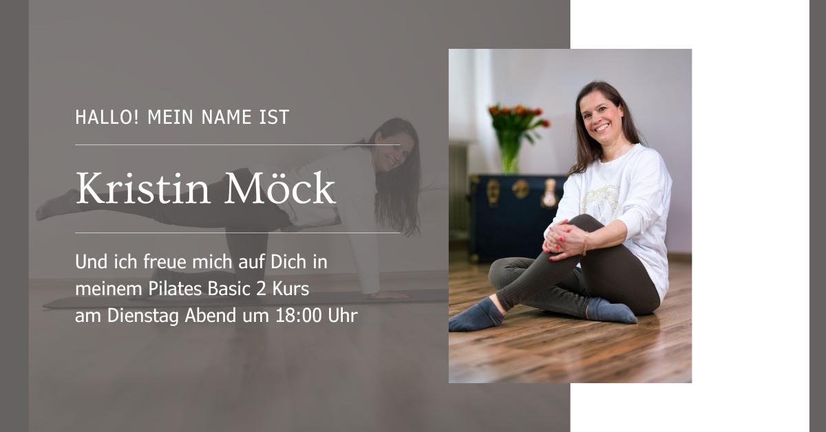 Kristin Möck, Pilates Trainerin im Studio 1 in Pforzheim Kristin Möck, Pilates Trainerin im Studio 1 in Pforzheim