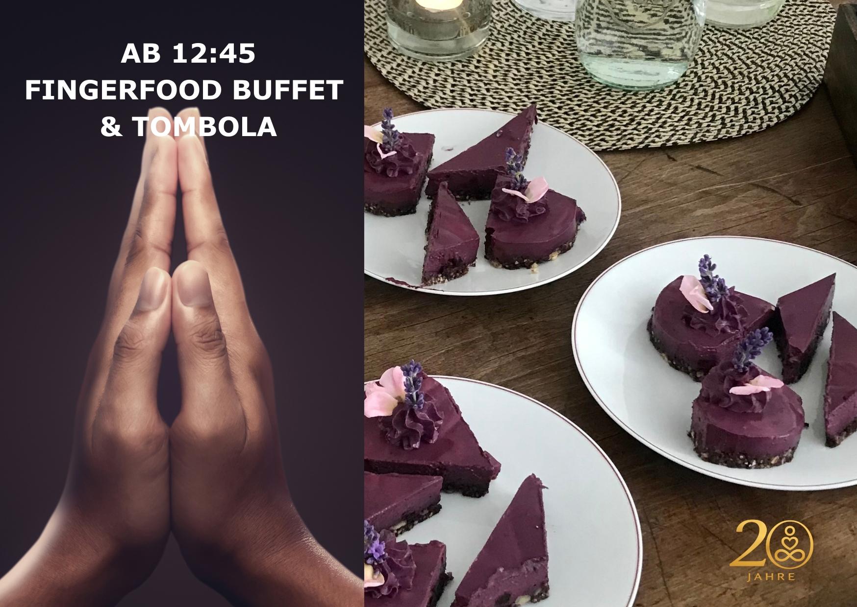 Fingerfood Buffet für das 20jährige Jubiläum Studio 1 in Pforzheim